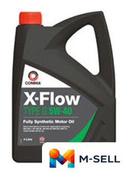 Моторное масло Comma X-Flow Type G 5W-40 4л - Изображение №1 — Мульти e-магазин M-SELL