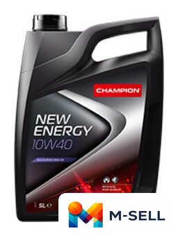 Моторное масло Champion New Energy 10W-40 5л - Изображение №1 — Мульти e-магазин M-SELL