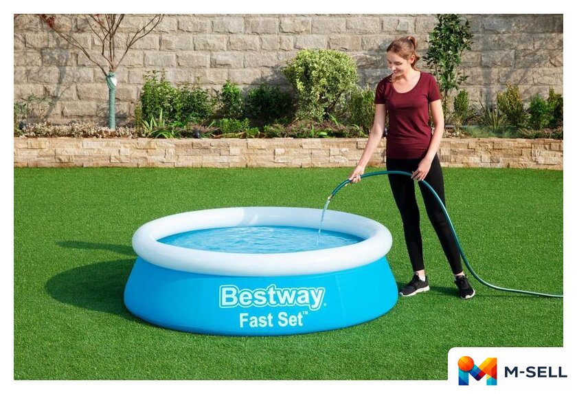 Надувной бассейн Bestway 57392 (183х51) - Изображение №5 — Мульти e-магазин M-SELL