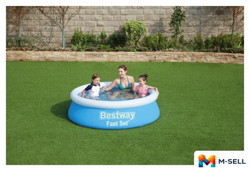 Надувной бассейн Bestway 57392 (183х51) - Изображение №6 — Мульти e-магазин M-SELL