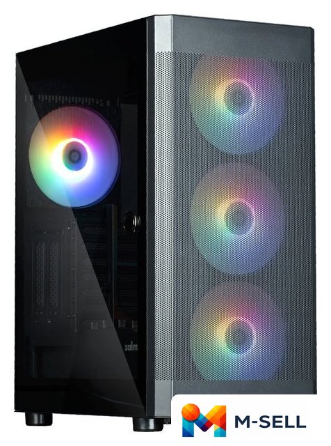 Корпус Zalman i4 TG (черный) - Изображение №1 — Мульти e-магазин M-SELL