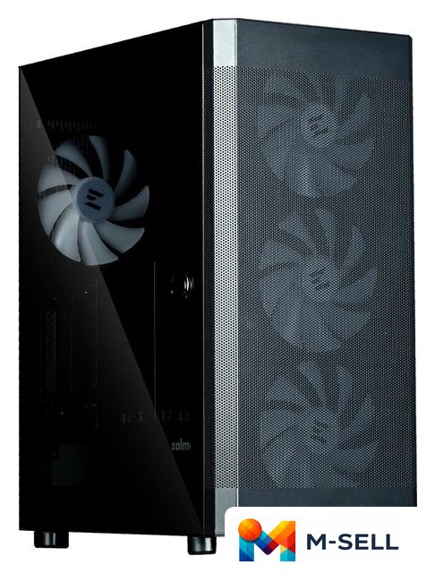 Корпус Zalman i4 TG (черный) - Изображение №2 — Мульти e-магазин M-SELL