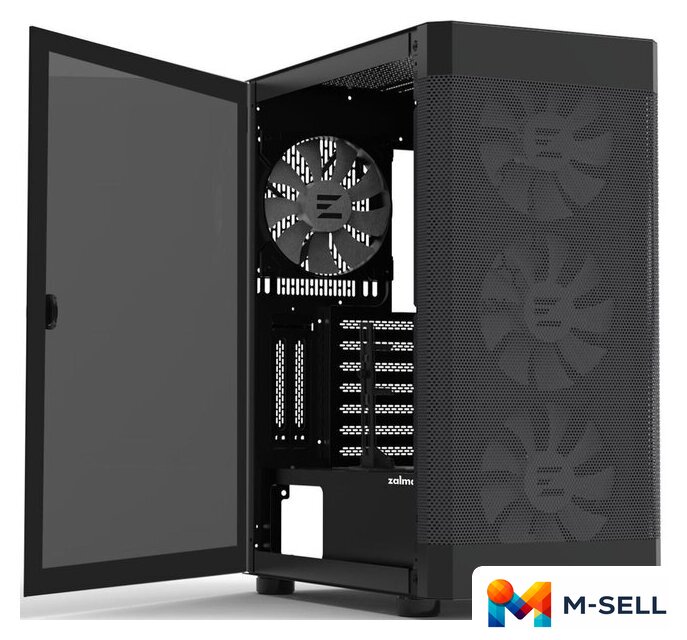 Корпус Zalman i4 TG (черный) - Изображение №6 — Мульти e-магазин M-SELL