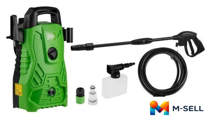 Мойка высокого давления DGM Water 125 - Изображение №1 — Мульти e-магазин M-SELL