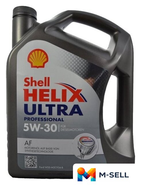 Моторное масло Shell Helix Ultra Professional AF 5W-30 5л - Изображение №1 — Мульти e-магазин M-SELL