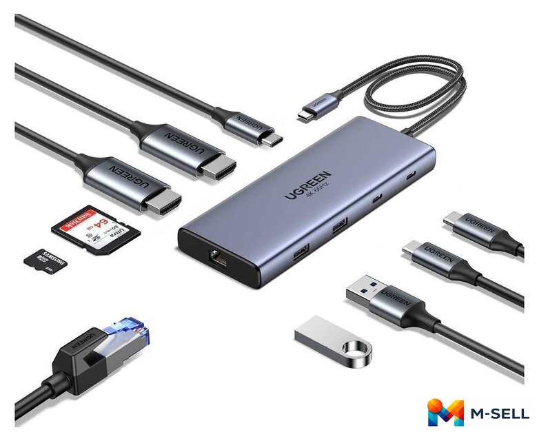 Док-станция Ugreen CM639 45380 - Изображение №2 — Мульти e-магазин M-SELL