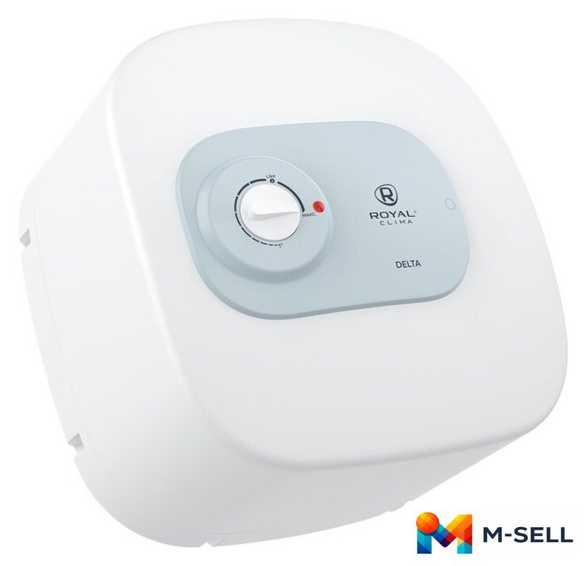Накопительный электрический водонагреватель под мойку Royal Clima Delta RWH-D15-FEU - Изображение №2 — Мульти e-магазин M-SELL