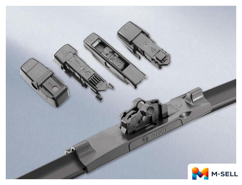 Щетка стеклоочистителя Bosch Aerotwin Plus 3397006954 - Изображение №7 — Мульти e-магазин M-SELL