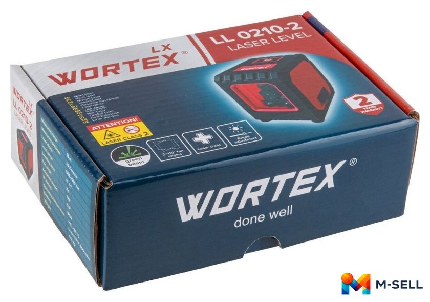 Лазерный нивелир Wortex LL 0210-2 1323749 - Изображение №7 — Мульти e-магазин M-SELL