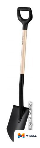 Лопата штыковая остроконечная Fiskars Solid 1066721 - Изображение №1 — Мульти e-магазин M-SELL