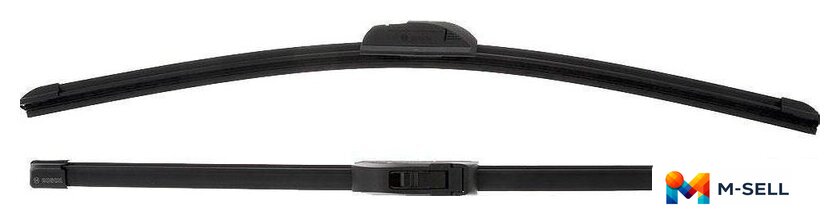 Щетки стеклоочистителя Bosch Aero L+R 550mm/530mm 3397118906 - Изображение №1 — Мульти e-магазин M-SELL