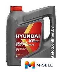 Моторное масло Hyundai Xteer Gasoline Ultra Protection 0W-30 4л - Изображение №1 — Мульти e-магазин M-SELL