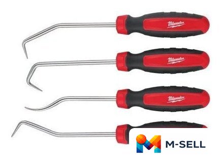 Крючок Milwaukee 4932480568 (4 шт) - Изображение №2 — Мульти e-магазин M-SELL