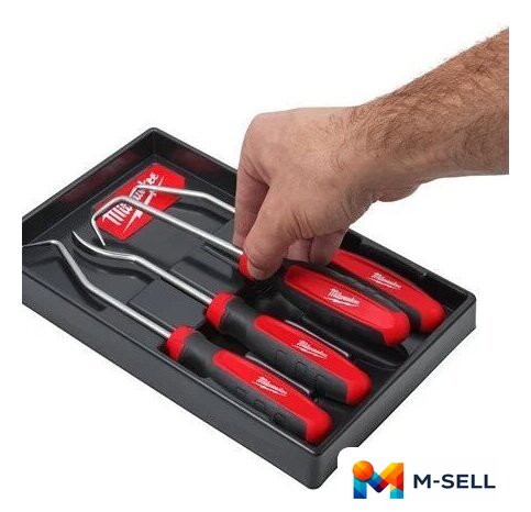 Крючок Milwaukee 4932480568 (4 шт) - Изображение №3 — Мульти e-магазин M-SELL