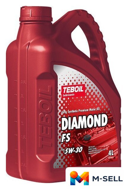 Моторное масло Teboil Diamond FS 5W-30 4л - Изображение №2 — Мульти e-магазин M-SELL