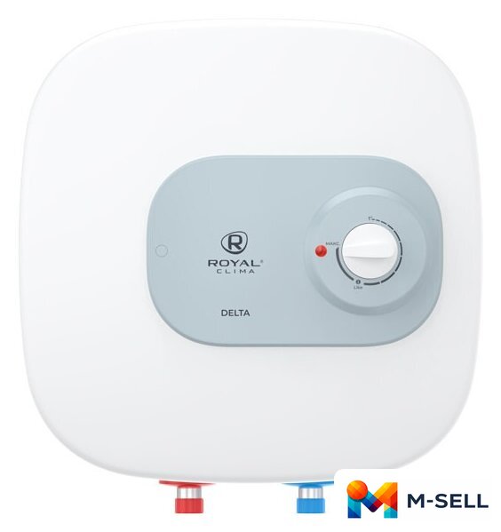 Накопительный электрический водонагреватель над мойкой Royal Clima Delta RWH-D15-FE - Изображение №1 — Мульти e-магазин M-SELL