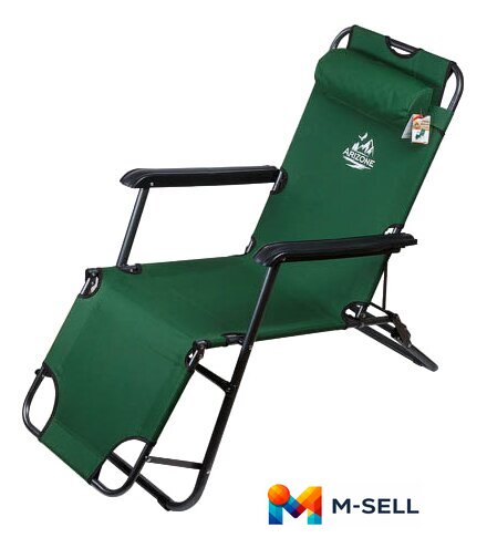 Шезлонг Arizone AR-1-GN - Изображение №1 — Мульти e-магазин M-SELL