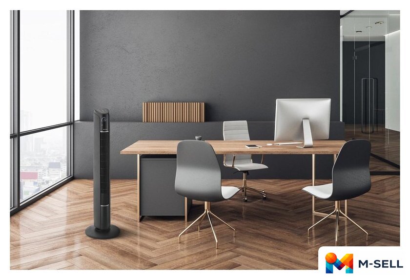 Колонный вентилятор Sencor SFT 4207BK - Изображение №11 — Мульти e-магазин M-SELL