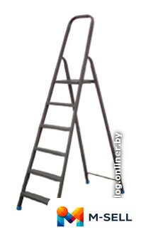 Лестница-стремянка LadderBel 6 ступеней [STR-AL-6] - Изображение №1 — Мульти e-магазин M-SELL