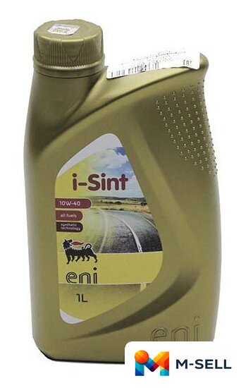 Моторное масло Eni i-Sint 10W-40 1л - Изображение №1 — Мульти e-магазин M-SELL
