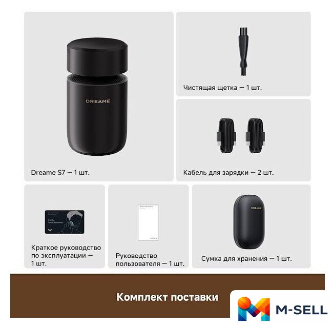 Электробритва Dreame S7 AS01A (черный) - Изображение №6 — Мульти e-магазин M-SELL