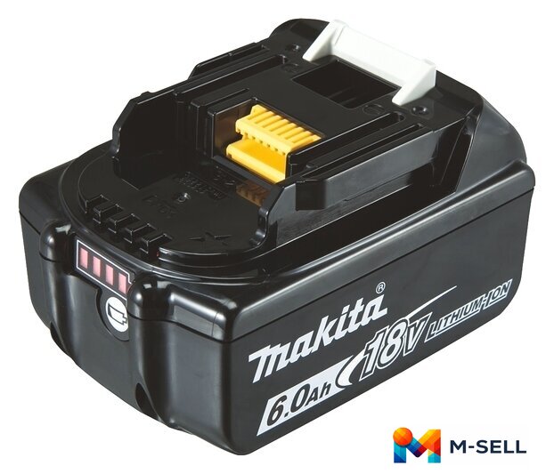 Аккумулятор Makita BL1860B (18В/6.0 а*ч) - Изображение №1 — Мульти e-магазин M-SELL