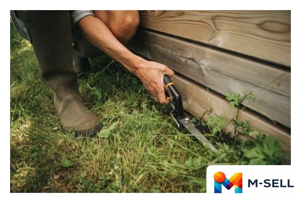 Ножницы садовые Fiskars Solid GS21 1026826 - Изображение №4 — Мульти e-магазин M-SELL