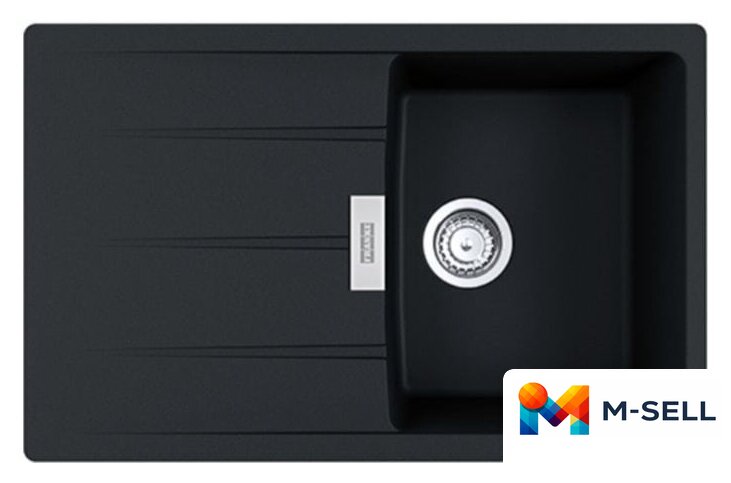 Кухонная мойка Franke Centro CNG 611/211-78 Fragranite 114.0639.689 (оникс) - Изображение №1 — Мульти e-магазин M-SELL