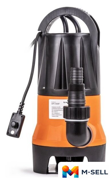 Дренажный насос FoxWeld FoxAqua DPI-450F - Изображение №1 — Мульти e-магазин M-SELL
