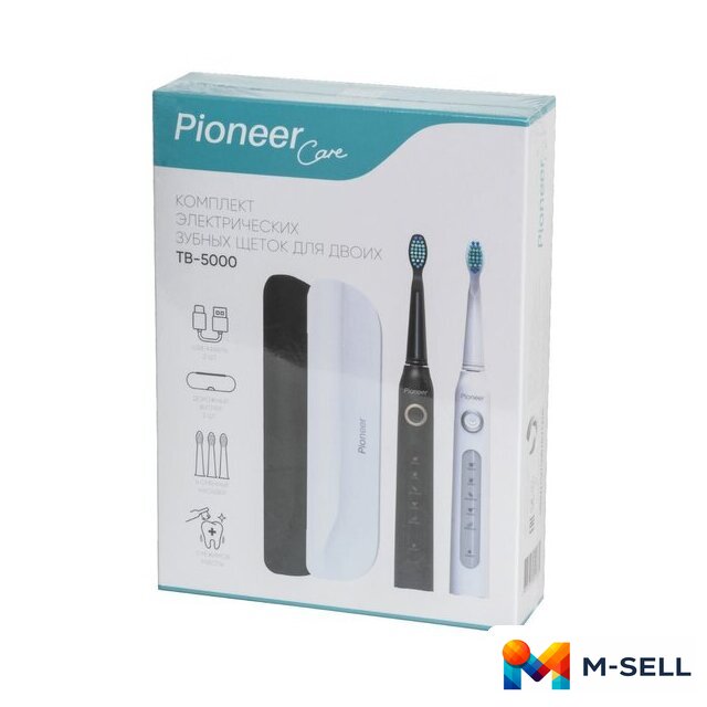 Комплект зубных щеток Pioneer TB-5000 - Изображение №8 — Мульти e-магазин M-SELL