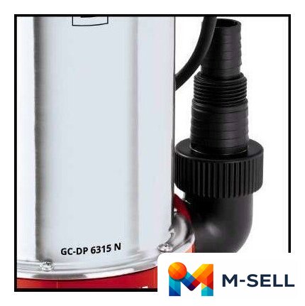 Дренажный насос Einhell GC-DP 6315 N 4170491 - Изображение №5 — Мульти e-магазин M-SELL