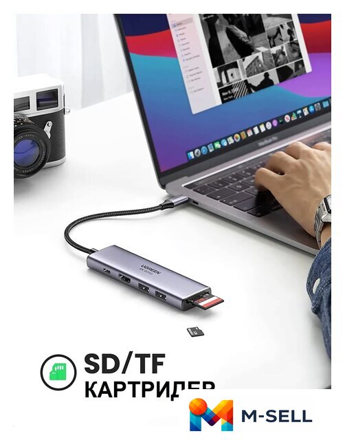 Док-станция Ugreen CM512 60515 - Изображение №9 — Мульти e-магазин M-SELL