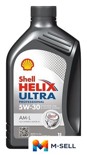 Моторное масло Shell Helix Ultra Professional AM-L 5W-30 1л - Изображение №1 — Мульти e-магазин M-SELL