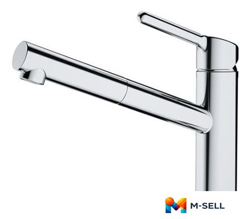 Смеситель Franke Orbit Pull Out 115.0623.055 (хром) - Изображение №1 — Мульти e-магазин M-SELL