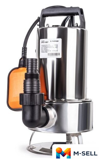Дренажный насос FoxWeld FoxAqua DPS-1100F - Изображение №1 — Мульти e-магазин M-SELL