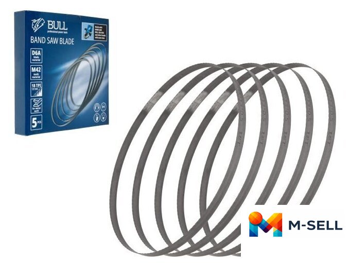 Набор пильных полотен Bull 1304545 (5 шт) - Изображение №1 — Мульти e-магазин M-SELL