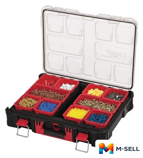 Органайзер Milwaukee PackOut Organiser 4932464082 - Изображение №2 — Мульти e-магазин M-SELL