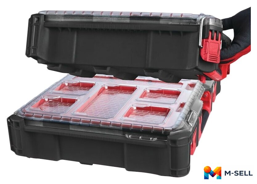 Органайзер Milwaukee PackOut Organiser 4932464082 - Изображение №4 — Мульти e-магазин M-SELL