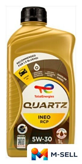 Моторное масло Total Quartz Ineo RCP 5W-30 1л - Изображение №1 — Мульти e-магазин M-SELL