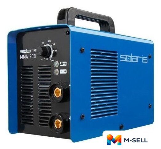 Сварочный инвертор Solaris MMA-205i - Изображение №1 — Мульти e-магазин M-SELL
