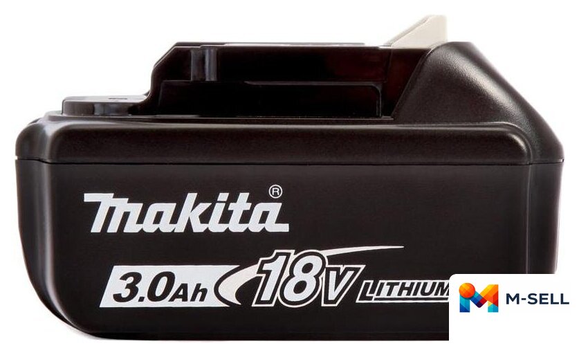 Аккумулятор с зарядным устройством Makita DC18SD + BL1830B (18В/3.0 Ah + 7.2-18В) - Изображение №2 — Мульти e-магазин M-SELL