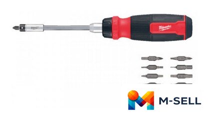 Набор отвертка с битами Milwaukee 4932480583 (27 предметов) - Изображение №1 — Мульти e-магазин M-SELL