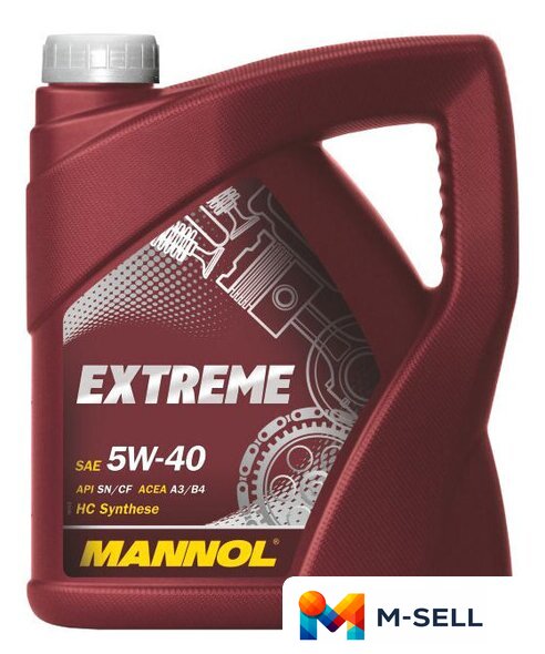 Моторное масло Mannol EXTREME 5W-40 5л - Изображение №1 — Мульти e-магазин M-SELL