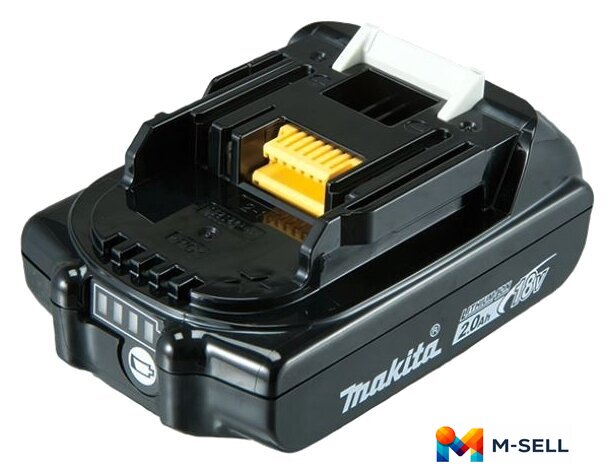 Аккумулятор Makita BL1820B (18В/2.0 а*ч) - Изображение №1 — Мульти e-магазин M-SELL