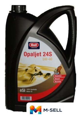 Моторное масло Unil Opaljet 24 S 5W-40 5л - Изображение №1 — Мульти e-магазин M-SELL