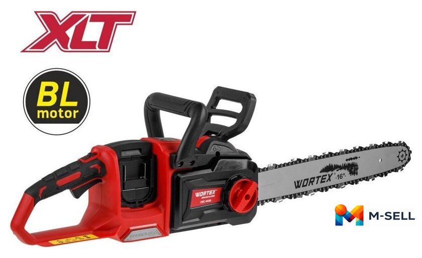 Аккумуляторная пила Wortex CEC 4036 XLT Solo 2333069 (без АКБ) - Изображение №1 — Мульти e-магазин M-SELL