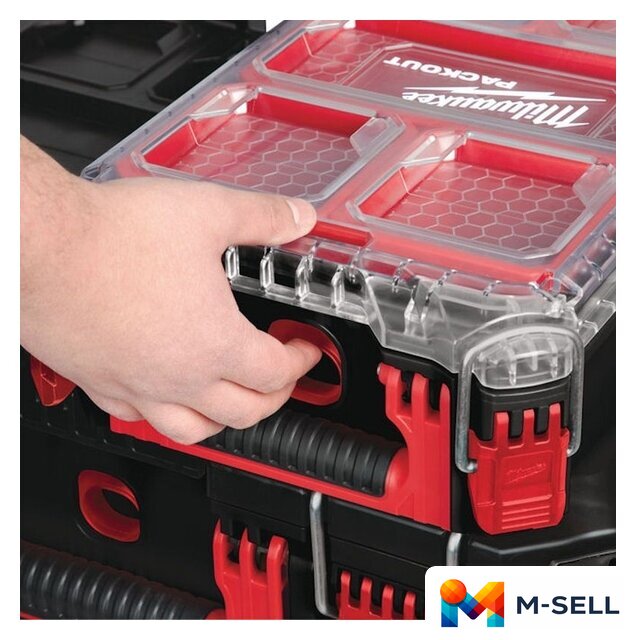 Органайзер Milwaukee PackOut Compact Organiser - Изображение №3 — Мульти e-магазин M-SELL