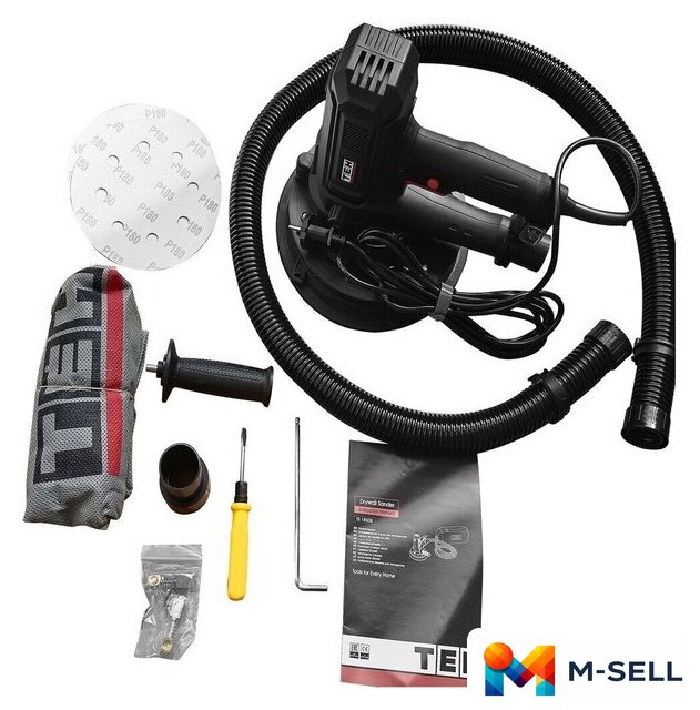 Шлифмашина для стен и потолков TEH TS18508 - Изображение №7 — Мульти e-магазин M-SELL