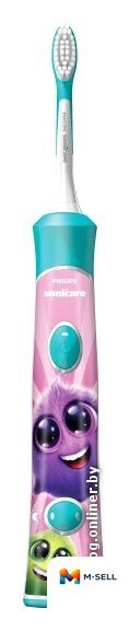 Электрическая зубная щетка Philips Sonicare For Kids [HX6322/04] - Изображение №2 — Мульти e-магазин M-SELL