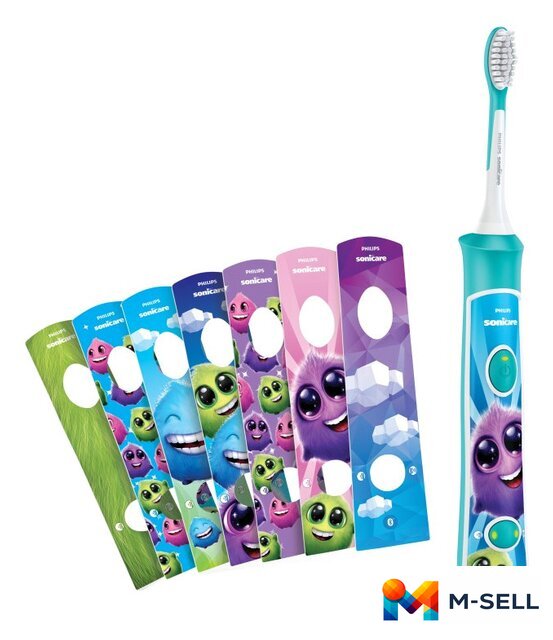 Электрическая зубная щетка Philips Sonicare For Kids [HX6322/04] - Изображение №8 — Мульти e-магазин M-SELL